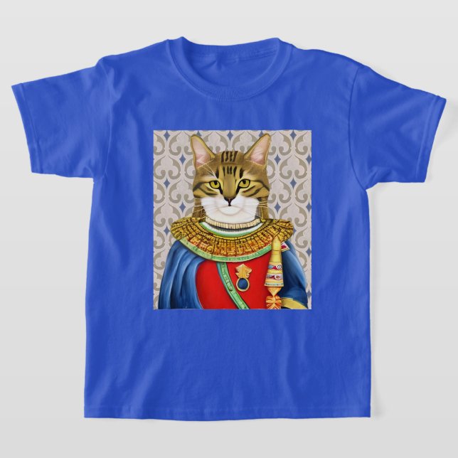 Medieval Cat Prince Kid's Tee    (Laydown)