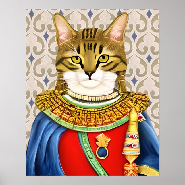 Medieval Cat Prince Poster (Front)