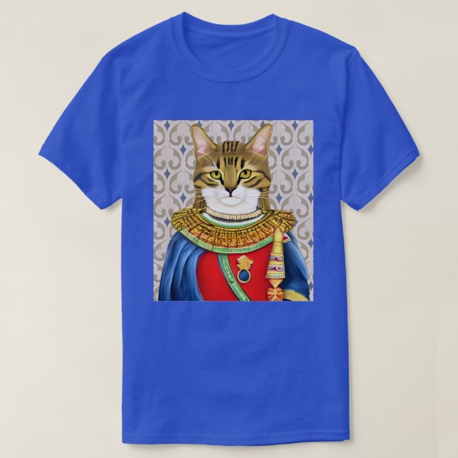 Medieval Cat Prince T-Shirt (Design Front)