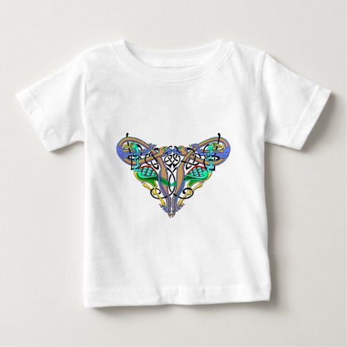 Medieval Celtic Art Knots and Designs Baby T_Shirt