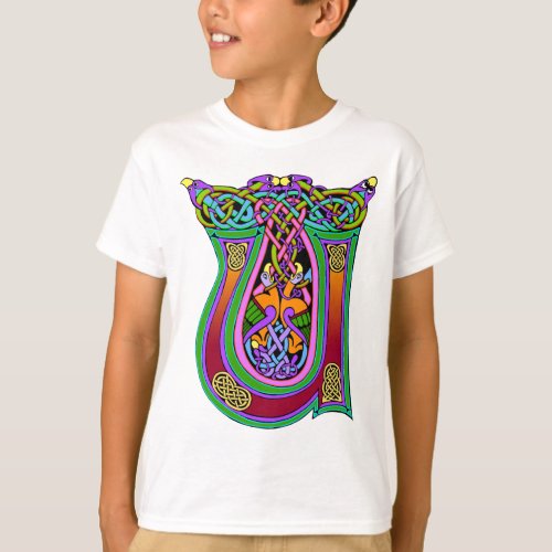 Medieval Celtic Art Knots and Designs T_Shirt