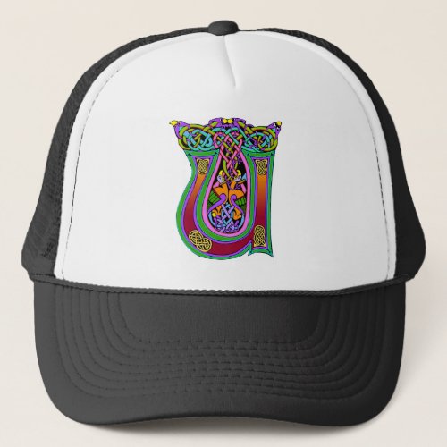 Medieval Celtic Art Knots and Designs Trucker Hat