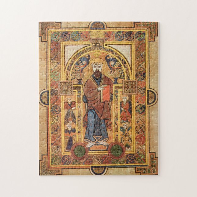 Medieval Celtic Illustration, 9th Century Jigsaw Puzzle (Vertical)