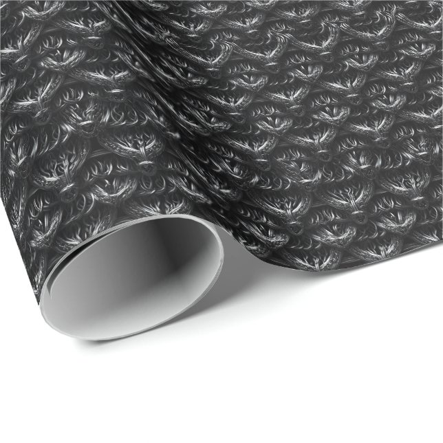Medieval Chainmail Armor Wrapping Paper (Roll Corner)