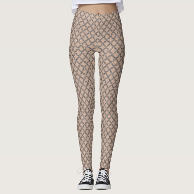 Chainmail print outlet leggings