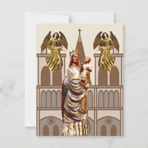 Medieval Christian Christmas Holiday Card