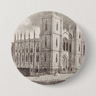 Medieval Christian Church Button