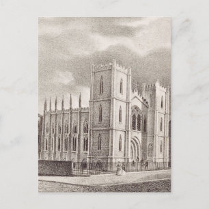 Medieval Christian Church Fine Art Postcard