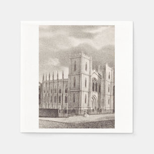 Medieval Christian Church Napkins
