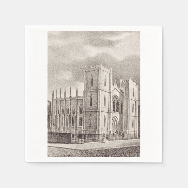 Medieval Christian Church Napkins (Front)