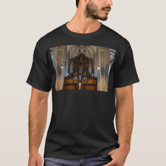 Medieval Church Organ In Zutphen. European Christi T-Shirt