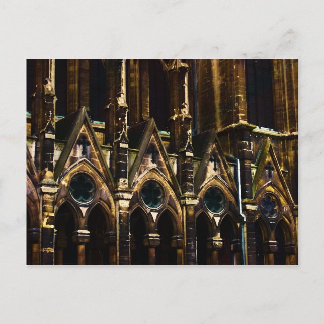 Medieval Church ~ Postcard (Front)