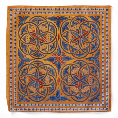 Medieval circles bandana