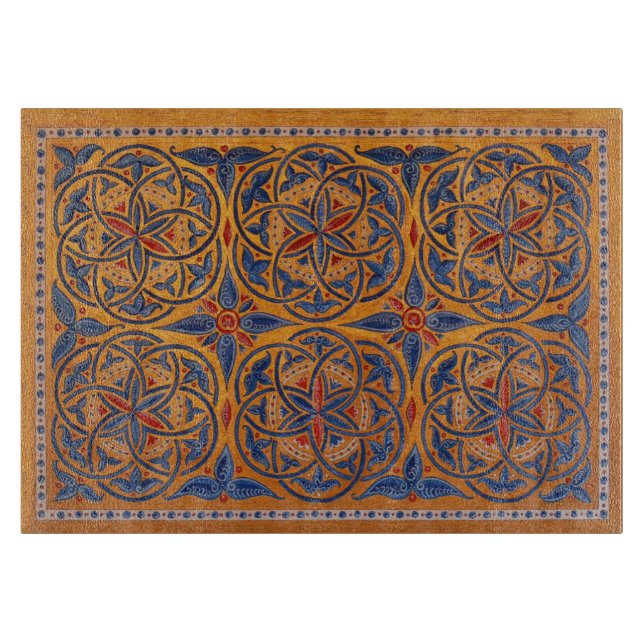 Medieval circles cutting board (Front)
