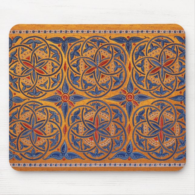 Medieval circles mouse pad (Front)