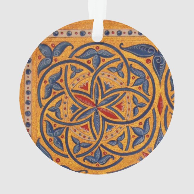 Medieval circles ornament (Back)