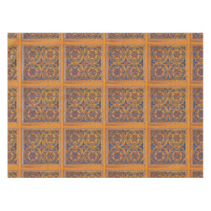 Medieval circles tablecloth