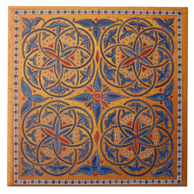 Medieval circles tile (Front)