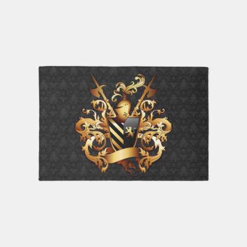 Medieval Coat of Arms 3x2 Rug