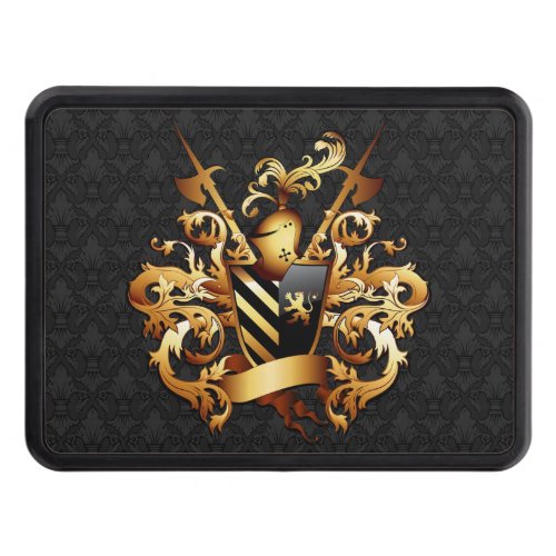 Medieval Coat of Arms Hitch Cover