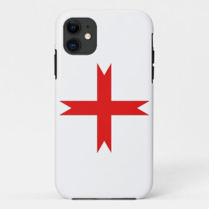Medieval Cross of the Knights Templar iPhone 11 Case