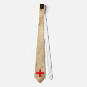 Medieval Cross of the Knights Templar Neck Tie