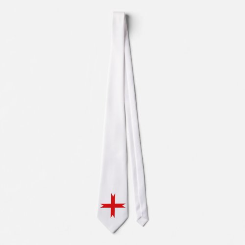 Medieval Cross of the Knights Templar Tie