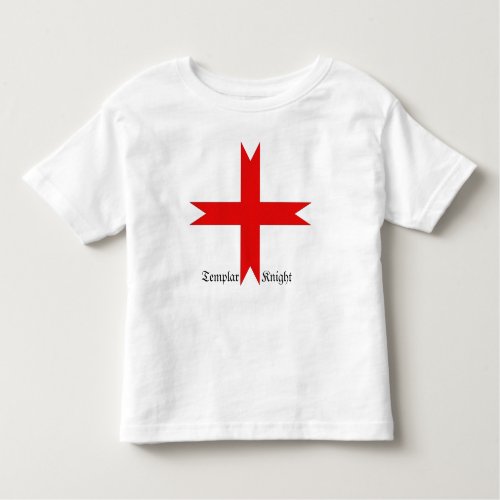Medieval Cross of the Knights Templar Toddler T_shirt