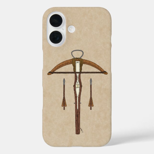 Medieval Crossbow with Bolts Case-Mate iPhone Case (Back)