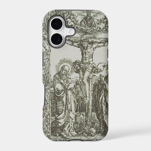Medieval Crucifixion Of Jesus Christ Woodcut Art iPhone 17 Case