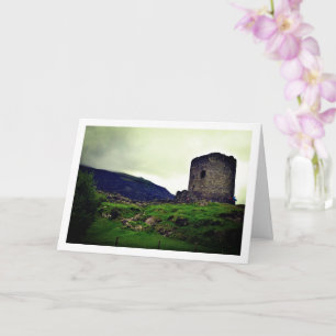Medieval Dolbadarn Castle, North Wales Card