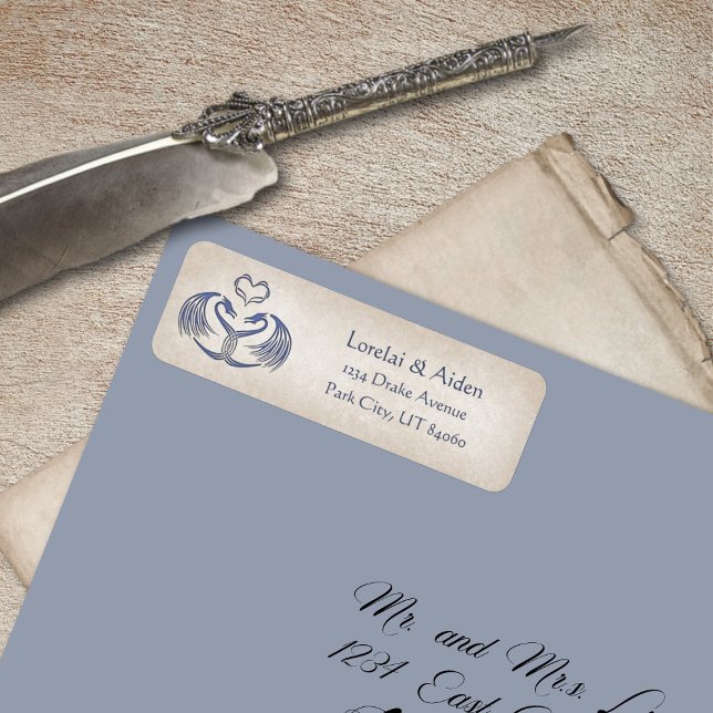 Medieval Dragon Address Label (Creator Uploaded)