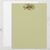 Medieval Dragon Antique Art Designer Gift (Front/Back)