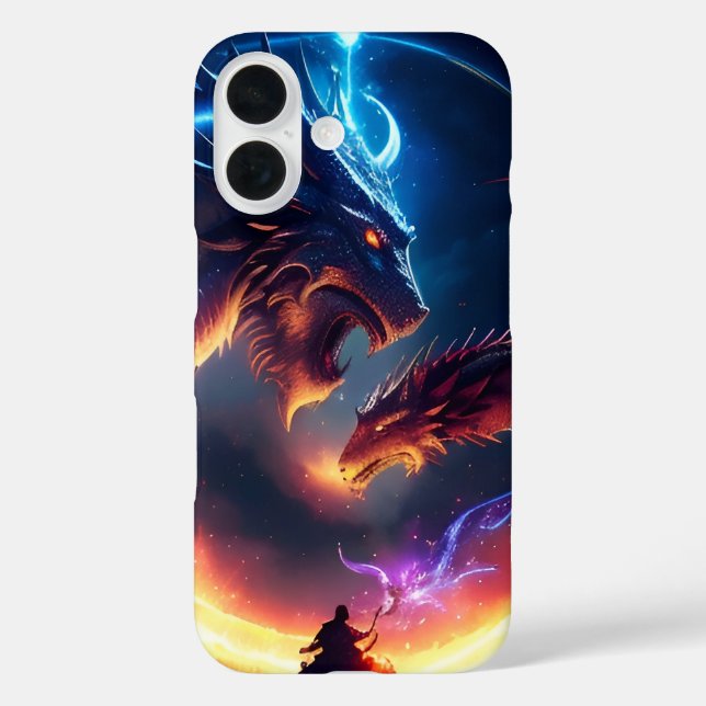 Medieval Dragon Battle Case-Mate iPhone Case (Back)