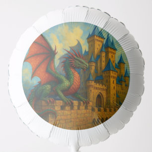 Medieval Dragon Castle Protector Balloon