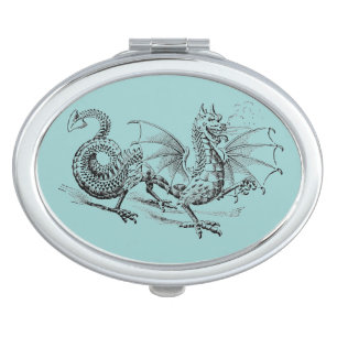 Medieval Dragon Compact Mirror