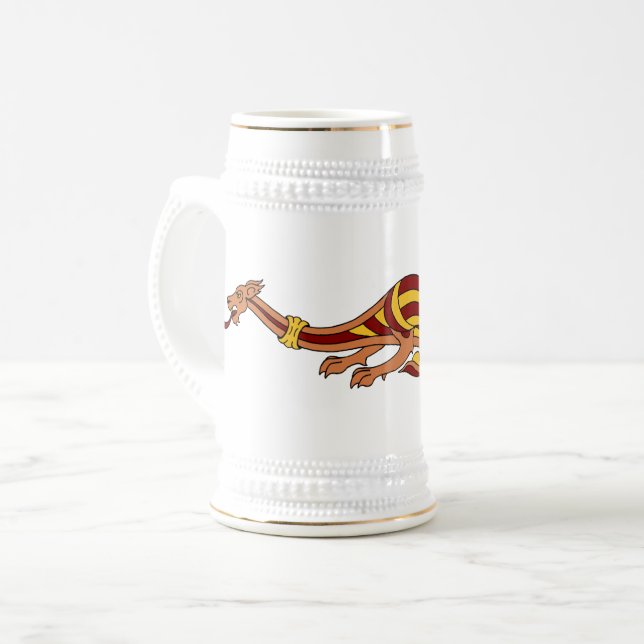 Medieval Dragon Design 2015 Beer Stein (Front Left)