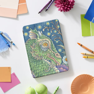 MEDIEVAL DRAGON HEAD FANTASY IPAD PRO COVER