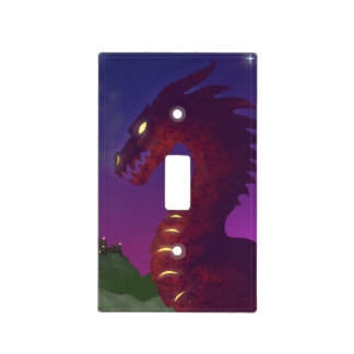 Medieval Dragon Light Switch Cover