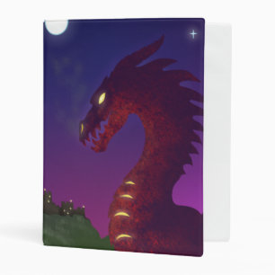 Medieval Dragon Mini Binder