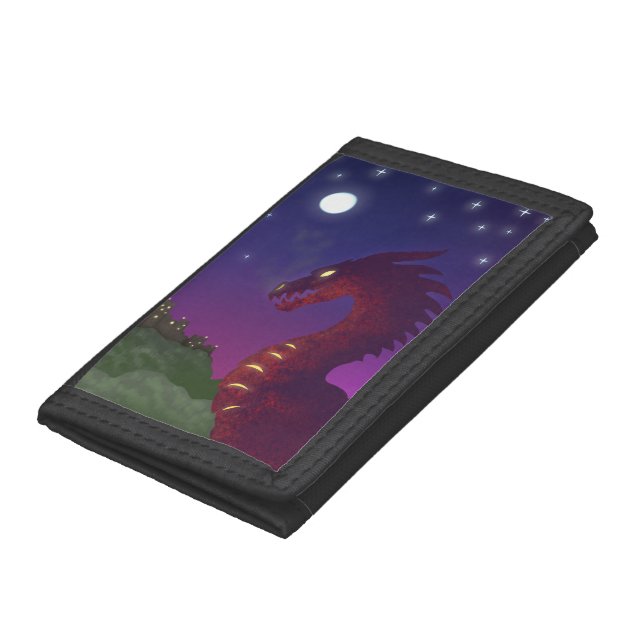 Medieval Dragon Tri-fold Wallet (Bottom)