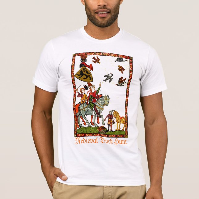 Medieval Duck Hunt T-Shirt (Front)
