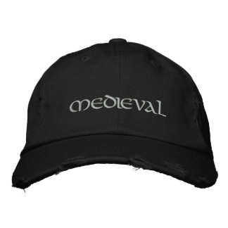 Medieval Embroidered Baseball Cap
