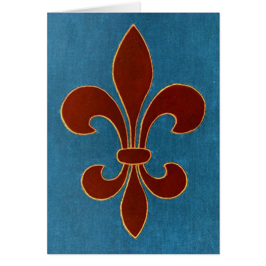 Medieval Embroidery Card
