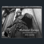 Medieval Europe 2024 Calendar Gothic MEDIUM 8.5x11<br><div class="desc">GOTHIC MEDIEVAL EUROPE CALENDAR. Photos were taken in Wrocław, Poland; Vilnius, Lithuania; Ukmergė, Lithuania; Paris, France including teh catacombs and Père Lachaise Cemetery, Paris, France. ORIGINAL PHOTOS. MEDIUM 8.5 x 11 size. SMALL size 5x7 also available as separate file in my collection. "The eye through which I see God is...</div>