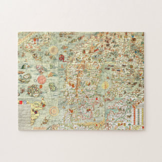 Medieval Europe Map Puzzle