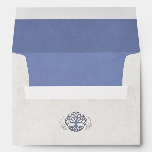 Medieval Fantasy Trees Wedding Envelope