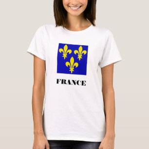 Medieval French Royal Standard Fidelity Heraldic T-Shirt