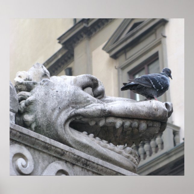 Medieval  Gargoyle Poster (Front)