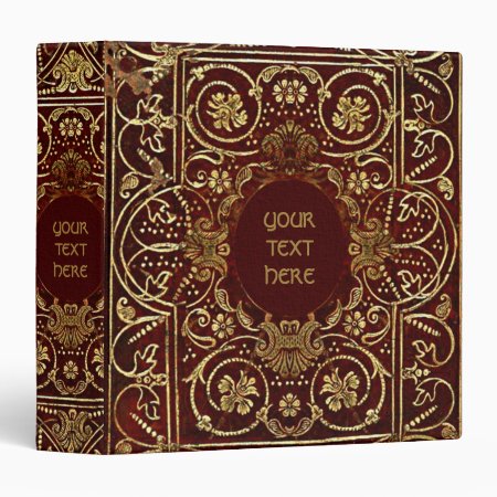 Medieval Gilded Book Cover Binder